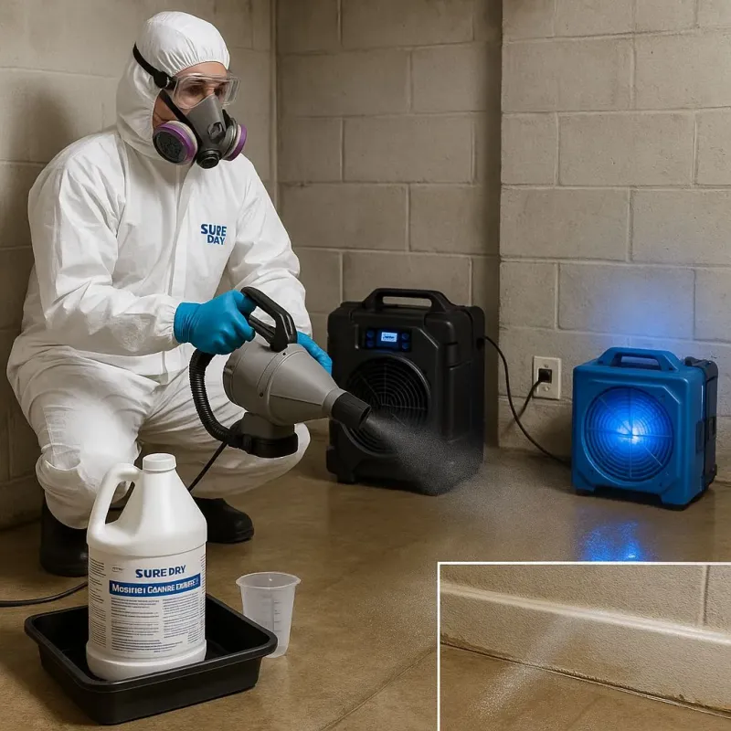 Sanitization and Odor Removal process in Brothertown, WI